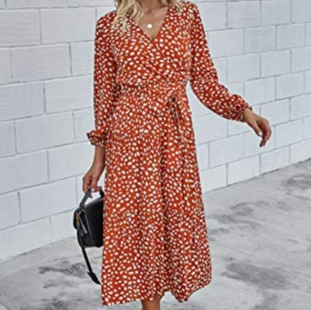Boho fall Dress